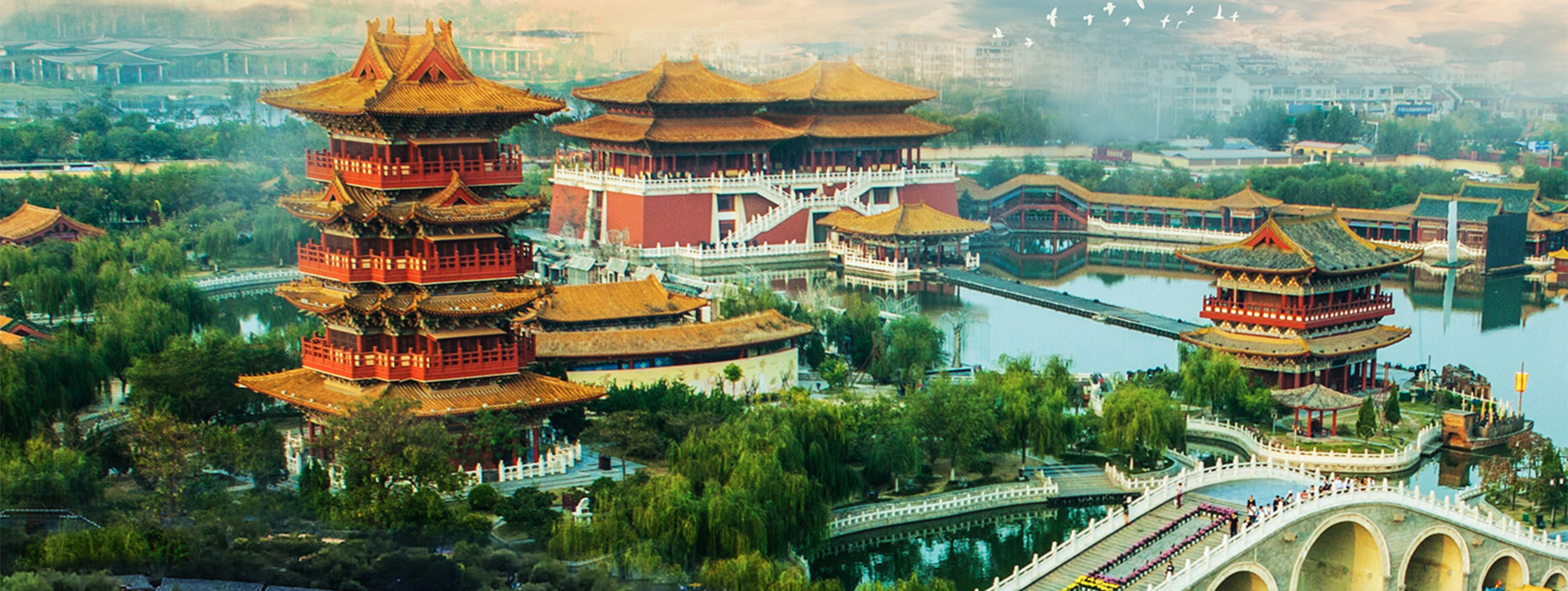 清明上河園景區。清明上河園景區供圖