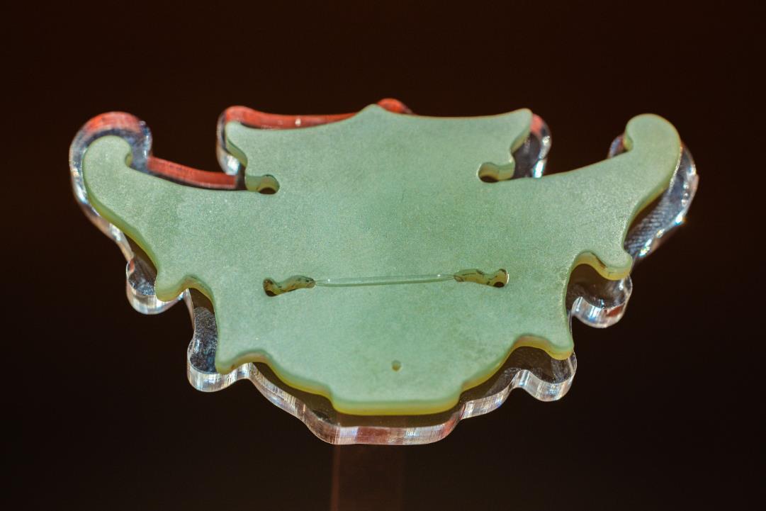 陶寺遺址出土的玉獸面