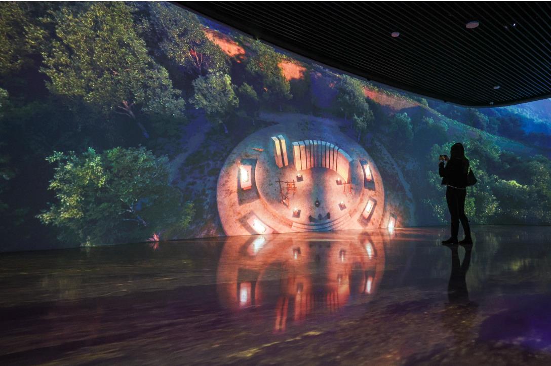 陶寺遺址博物展廳