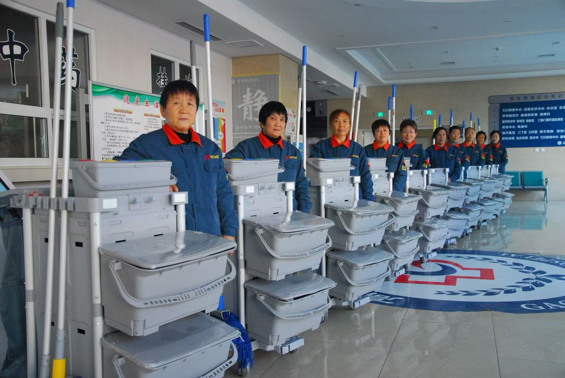 祥達醫療后勤公司標準化建設。