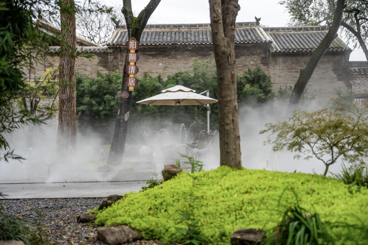 位于晉城市澤州縣大陽古鎮的陽阿清居民宿。趙瑞攝